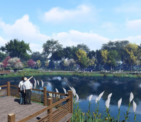鹿溪河生態區建設項目